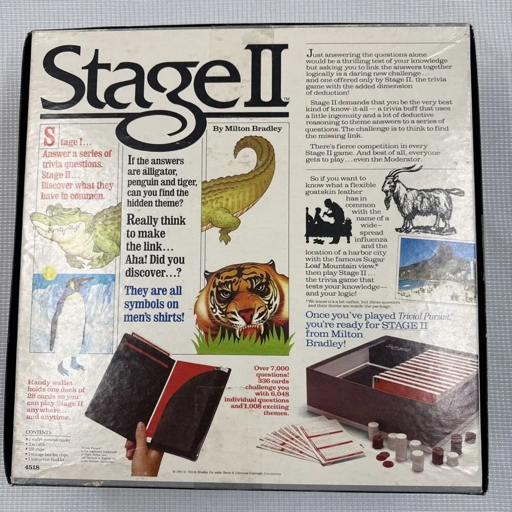 Milton Bradley this listing
